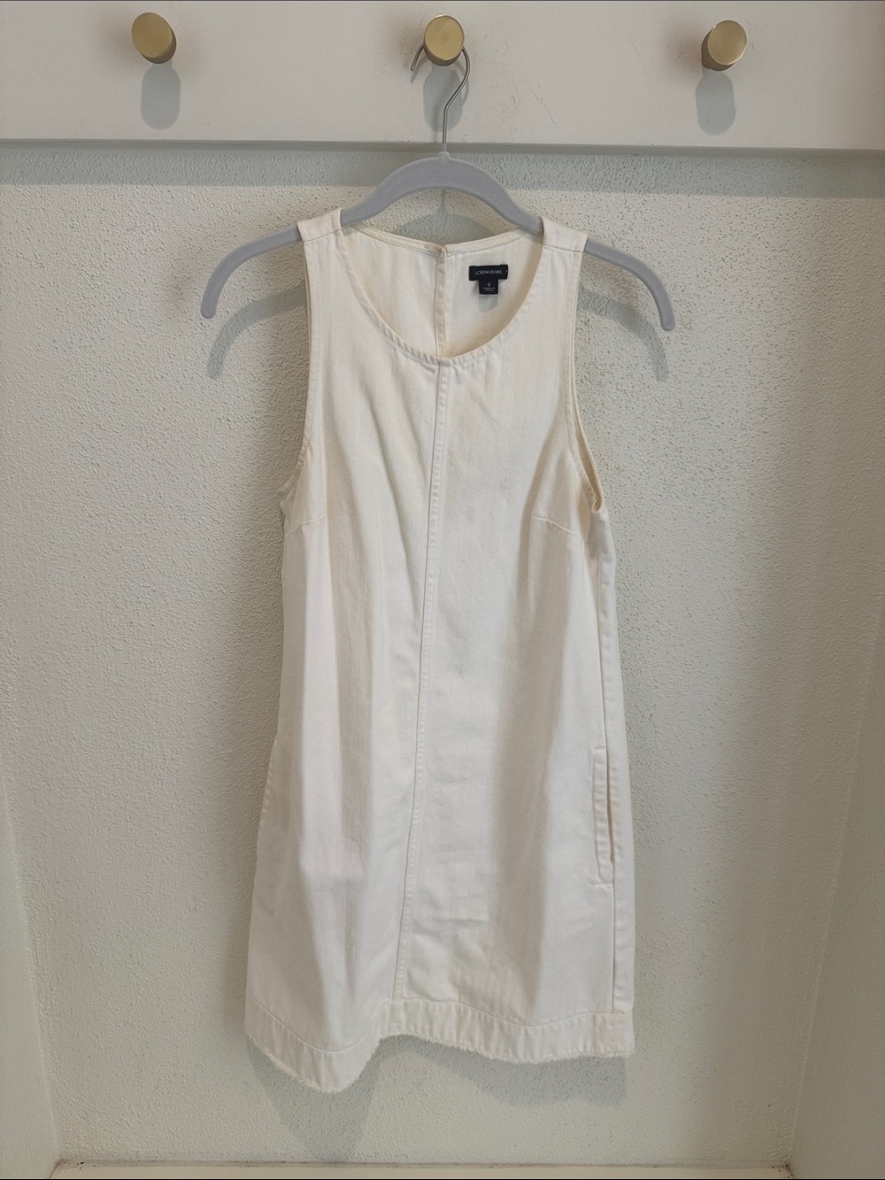 Caslon Cream Sleeveless Shift Dress